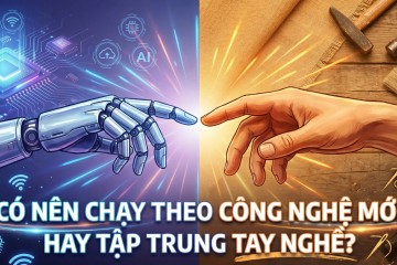 Có Nên Chạy Theo Công Nghệ Mới Hay Tập Trung Tay Nghề?