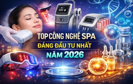 Các Công Nghệ Spa Đáng Đầu Tư Nhất Năm 2026 – Chuyên Gia Gợi Ý Định Hướng Chiến Lược