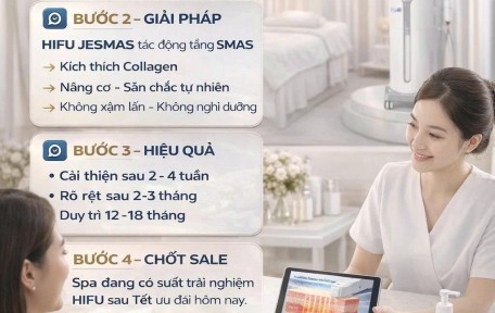 Kịch bản tư vấn chốt sale hifu sau tết trọn bộ
