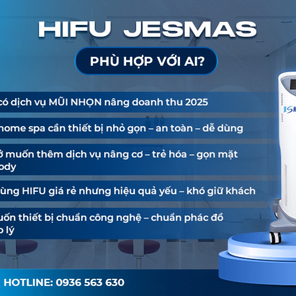Máy Hifu Jesmas phù hợp với ai