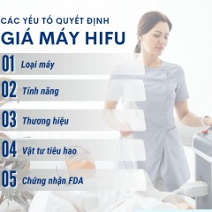 Cách lựa chọn máy HIFU tốt: những thông số cần quan tâm