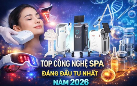Các Công Nghệ Spa Đáng Đầu Tư Nhất Năm 2026 – Chuyên Gia Gợi Ý Định Hướng Chiến Lược