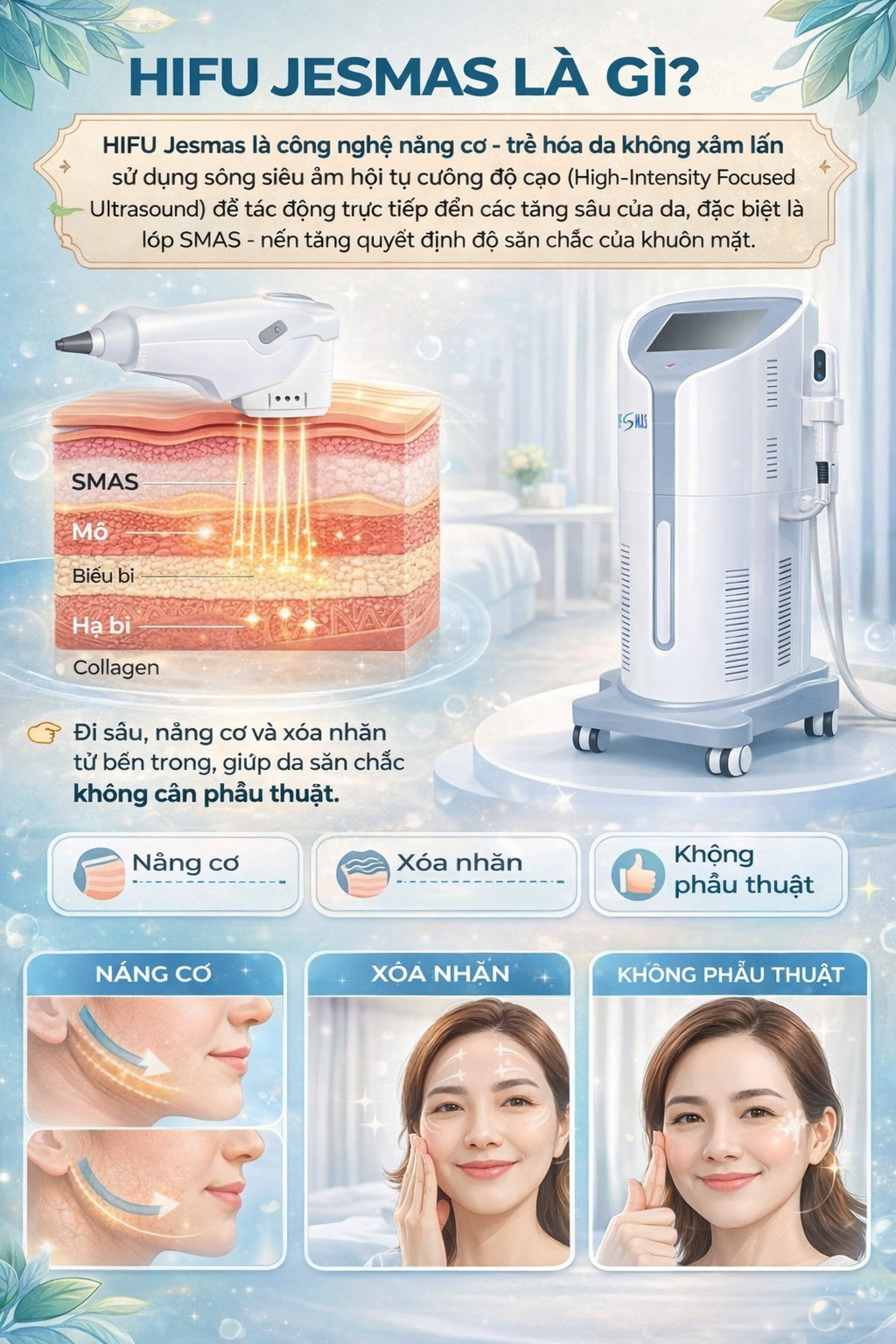 Máy Hifu jesmas là gì 