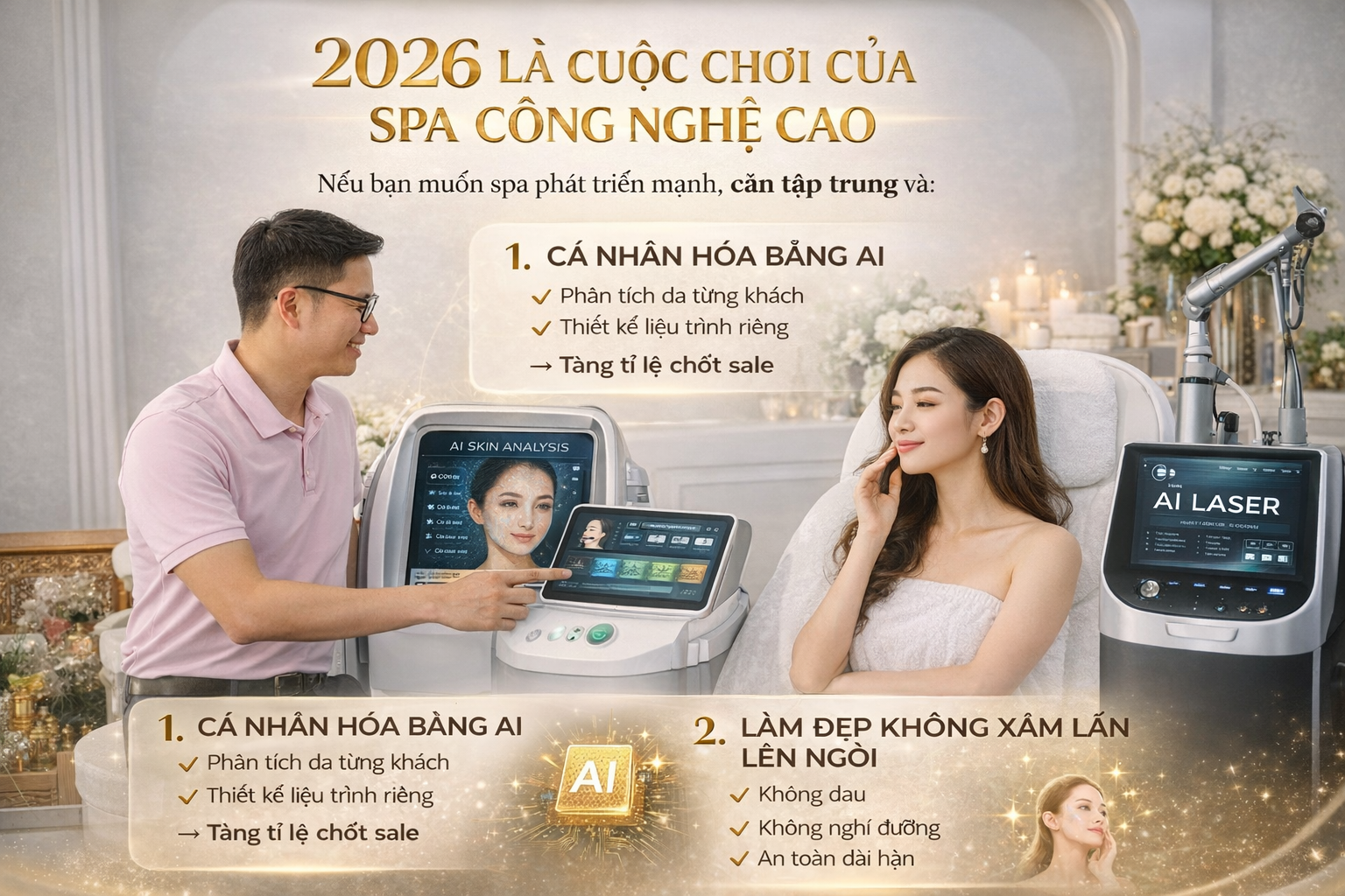 Xu hướng công nghệ spa 2026