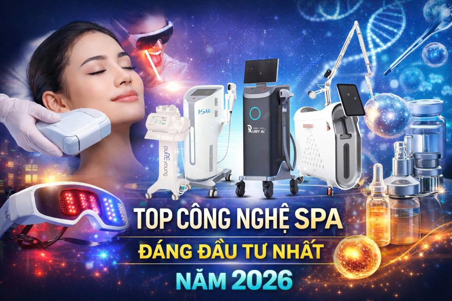 Các Công Nghệ Spa Đáng Đầu Tư Nhất Năm 2026 